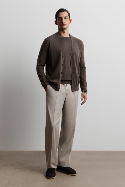 Брюки из шерсти