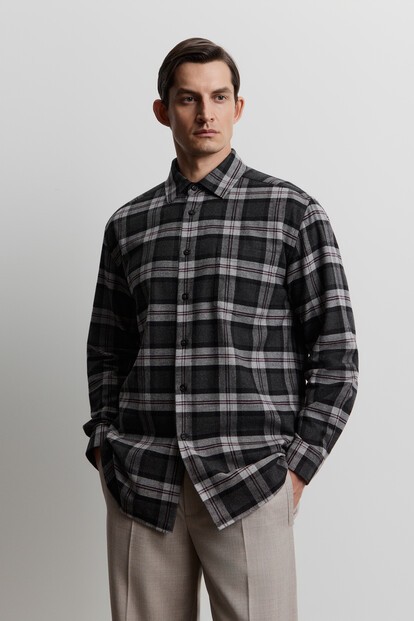 Рубашка из фланели