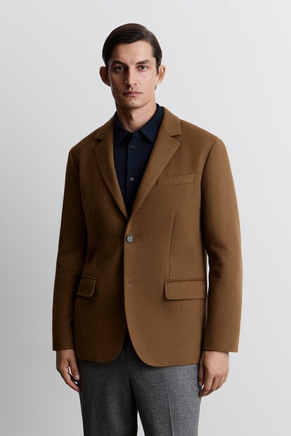 Пиджак из мягкой шерсти