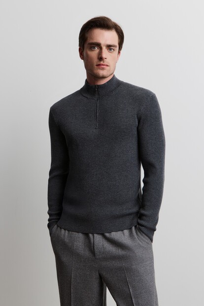 Джемпер из шерсти мериноса