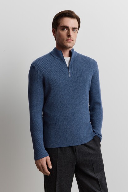 Джемпер из шерсти мериноса