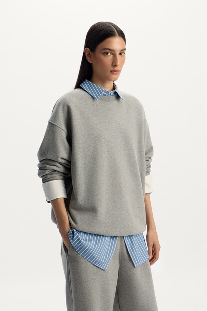 Толстовка меланж