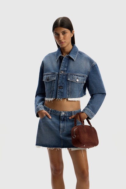 Куртка из денима