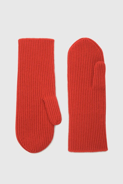 Варежки из кашемира