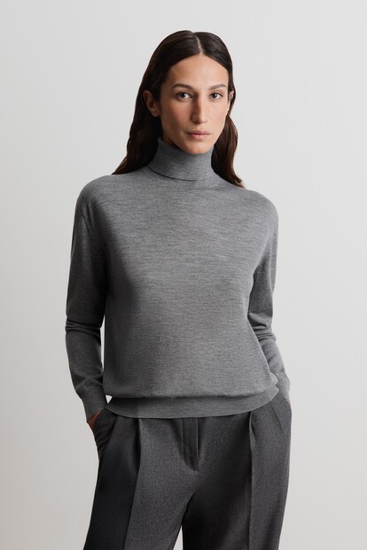 Водолазка из шерсти мериноса