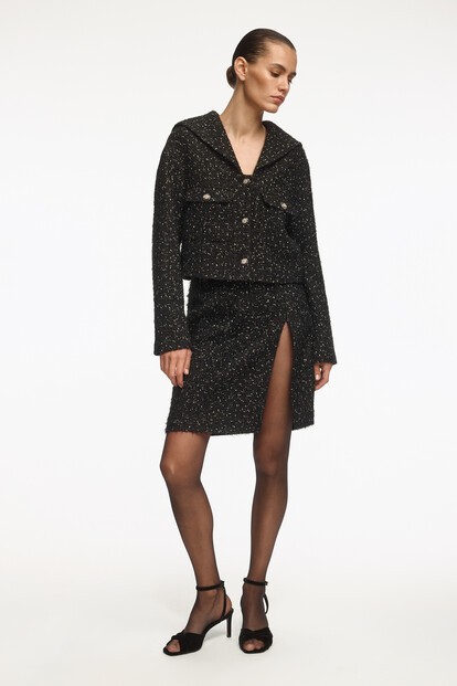 Юбка из твида