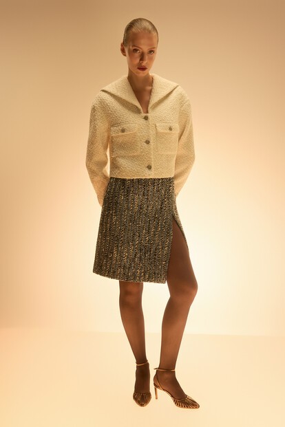 Юбка из твида Clarenson
