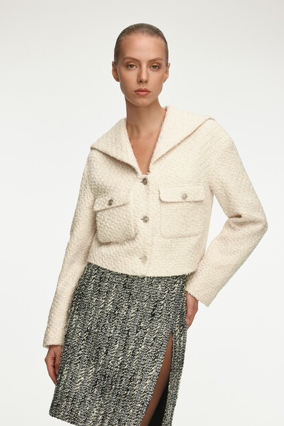 Жакет из твида