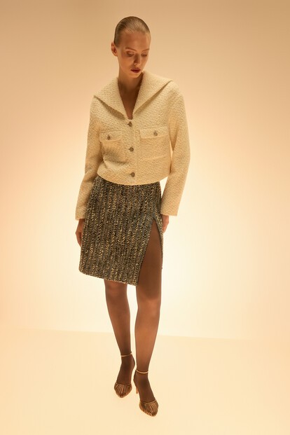 Жакет из твида