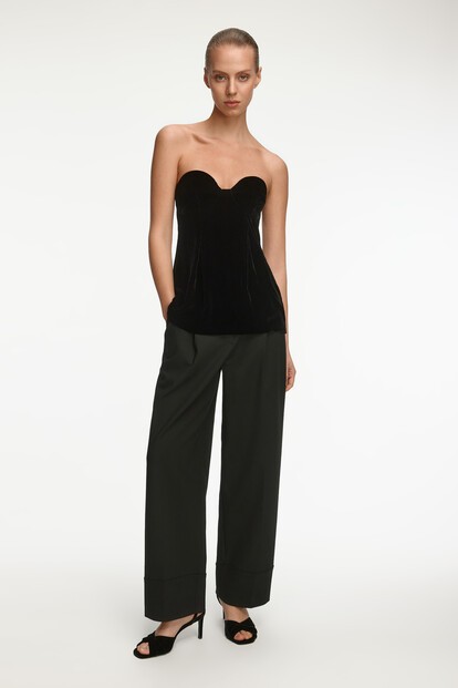 Брюки укороченные