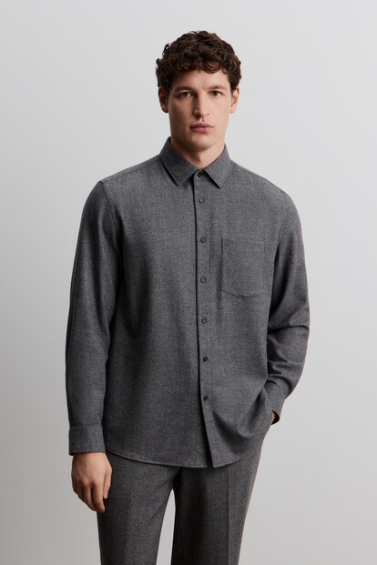 Рубашка из шерсти Drago