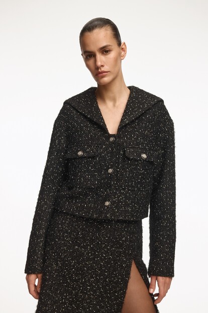 Жакет из твида