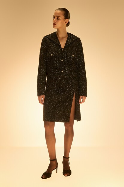 Жакет из твида