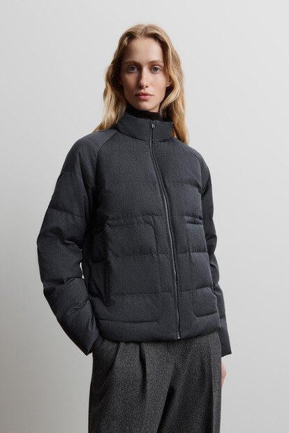 Пуховик Light из шерсти