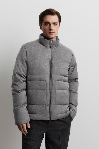 Пуховик Light из шерсти