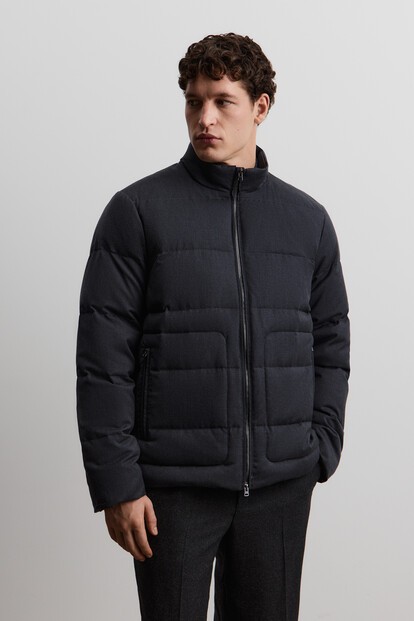 Пуховик Light из шерсти