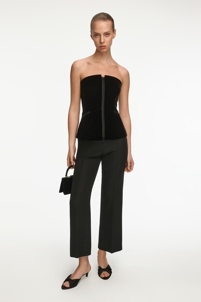 Брюки Gabi из шерсти и шелка