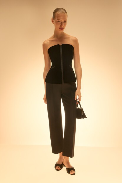 Брюки Gabi из шерсти и шелка