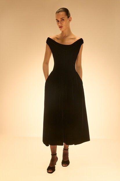 Платье Premiere из японского бархата