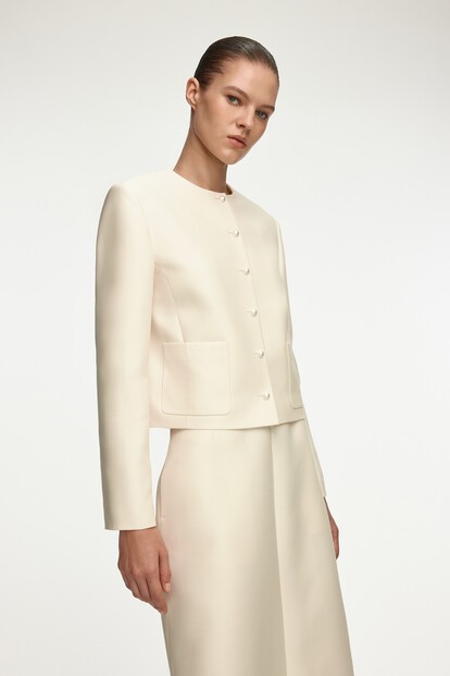 Жакет Sofia из шерсти и шелка