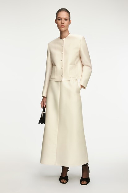 Юбка Sofia из шерсти и шелка