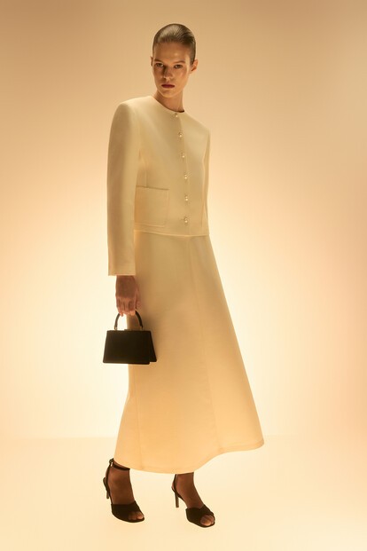 Юбка Sofia из шерсти и шелка