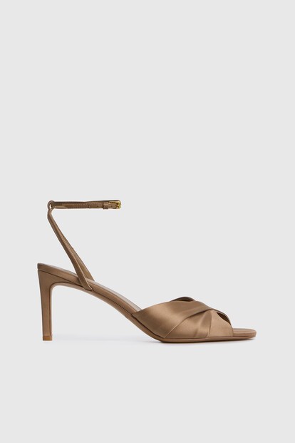 Босоножки Twist из шелка