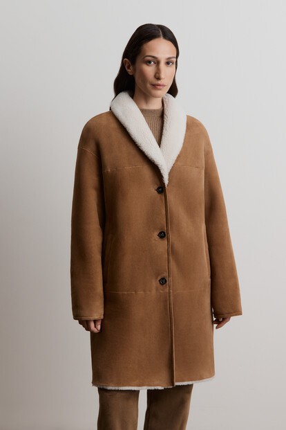 Дубленка из мягкой овчины