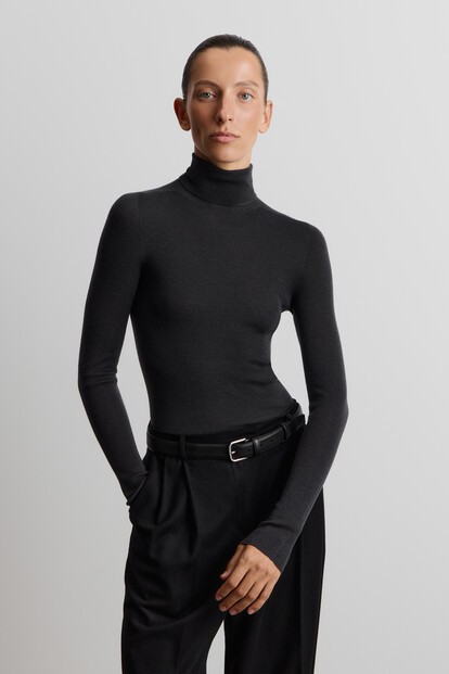 Водолазка из шерсти мериноса