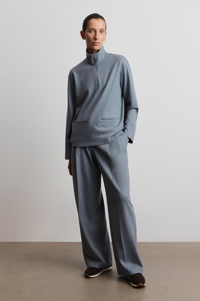 Брюки из шерсти