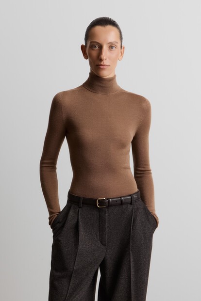 Водолазка из шерсти мериноса