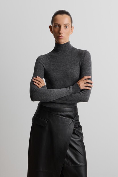 Водолазка из шерсти мериноса