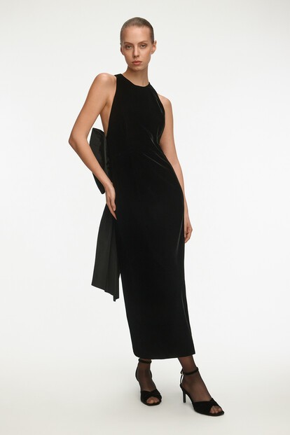 Платье Belle из японского бархата