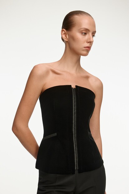 Топ Elizabeth из японского бархата