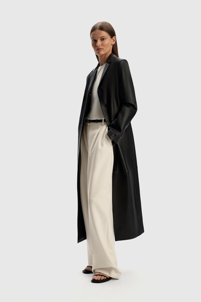 Тренч Confidence из кожи