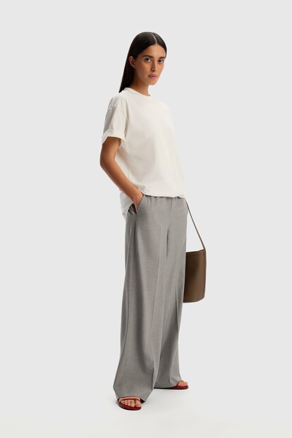 Брюки с эластичным поясом