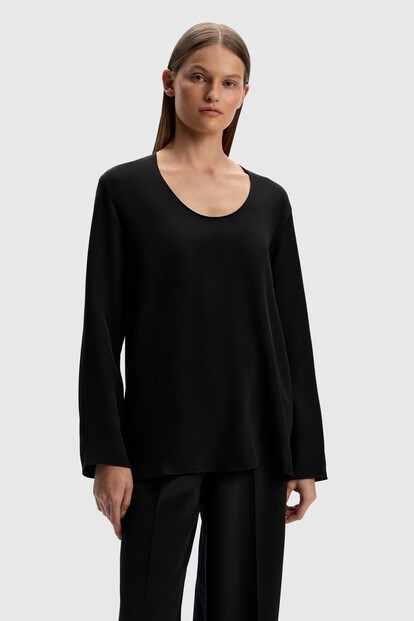 Блузка из шелка Mulberry