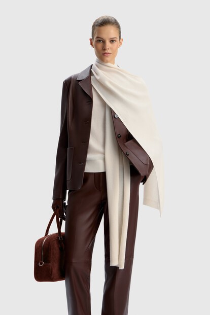 Жакет Sleek из кожи