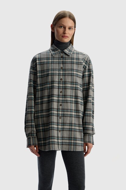 Рубашка из фланели