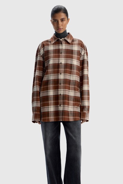 Рубашка из фланели