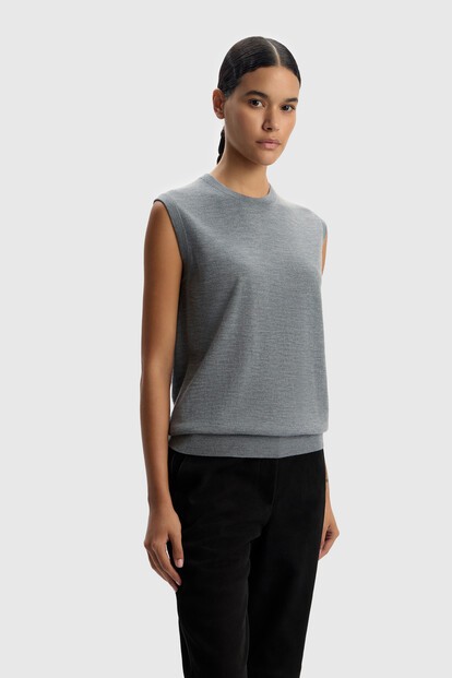 Топ из шерсти мериноса