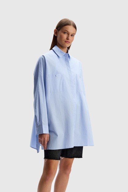 Рубашка с карманами