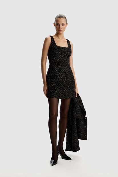 Платье из твида