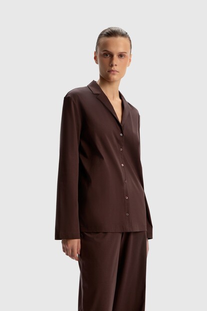 Рубашка из мерсеризованного хлопка