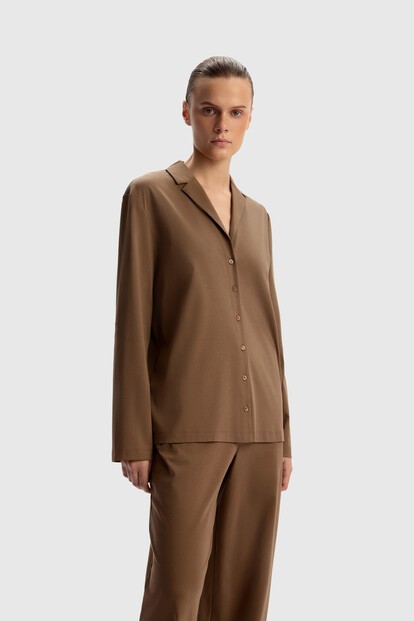 Рубашка из мерсеризованного хлопка