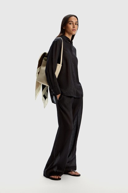 Брюки из рами