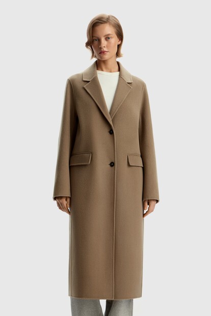 Пальто из шерсти мериноса