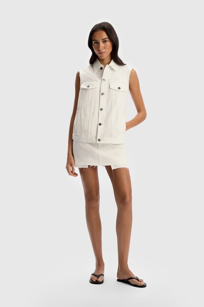 Юбка мини из денима