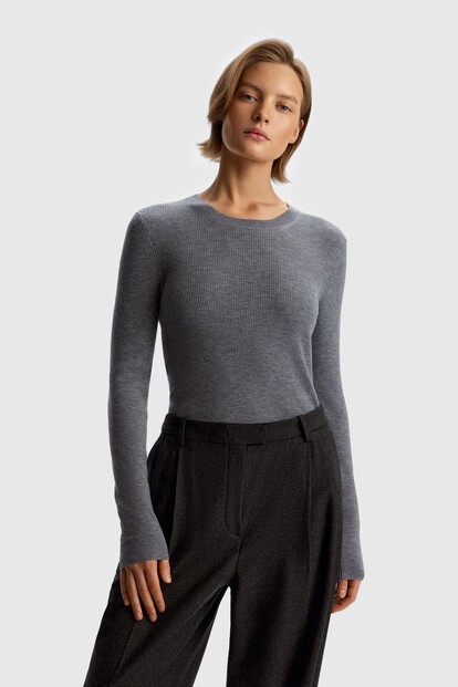 Джемпер из тонкой шерсти мериноса