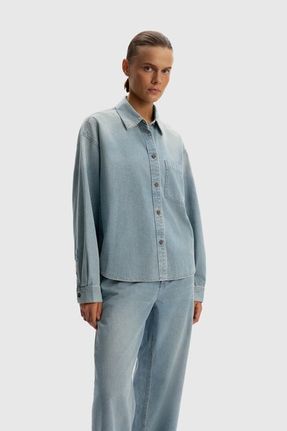 Рубашка из денима Light